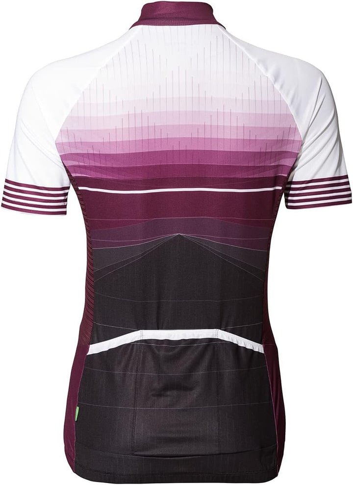 VAUDE Damen Women's Posta Hz Tricot Trikot 36 Cassis, 36 Cassis