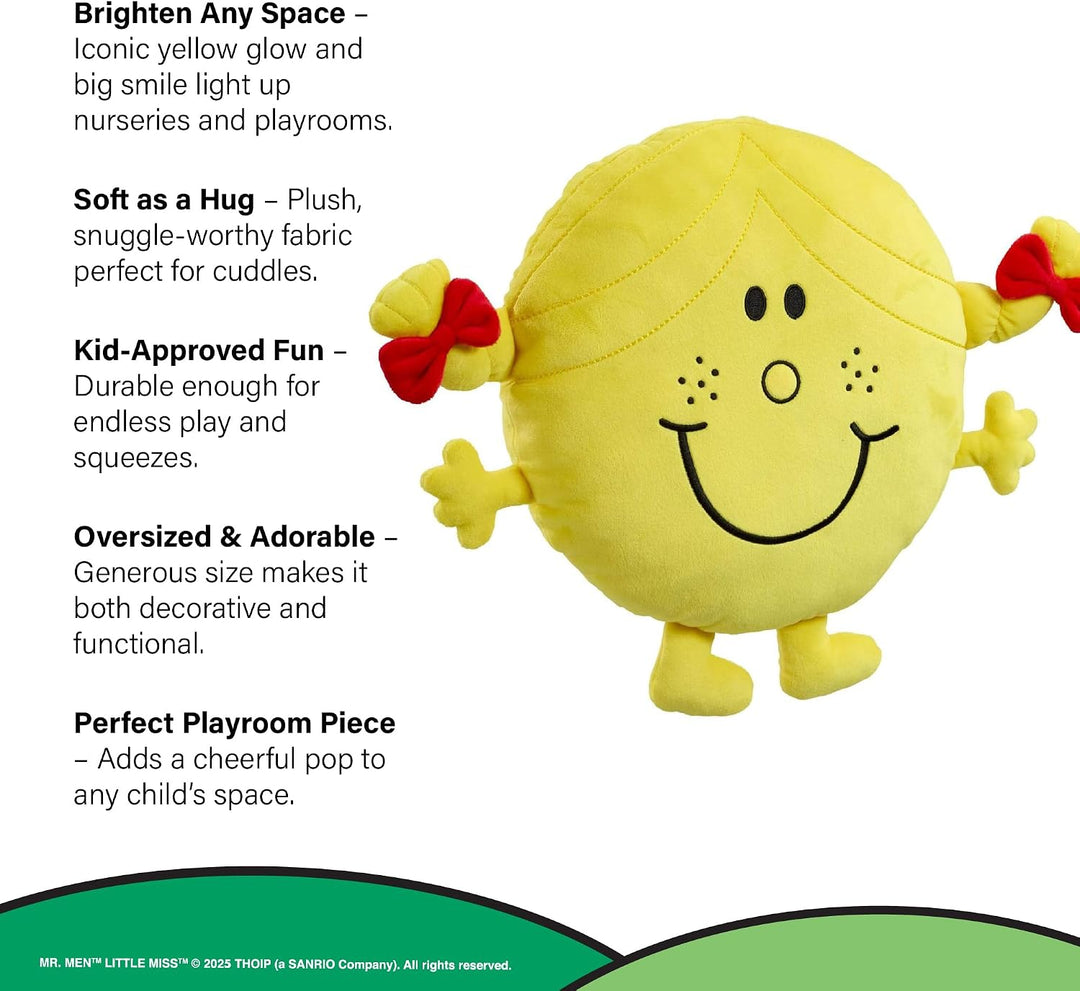 Rainbow Designs Little Miss Sunshine Grosses Sofakissen - Klassische Mr. Men Charakterkissen - Bunte
