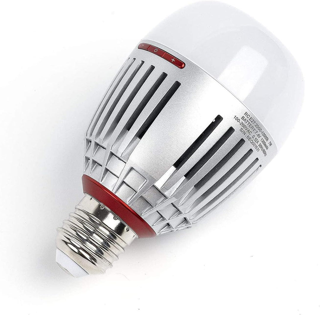Aputure Accent B7C 7W RGBWW LED Smart Bulb, TLCI 96+ CRI 95+ 2000K-1,000K,CCT/HSI/FX Mode Sidus Link