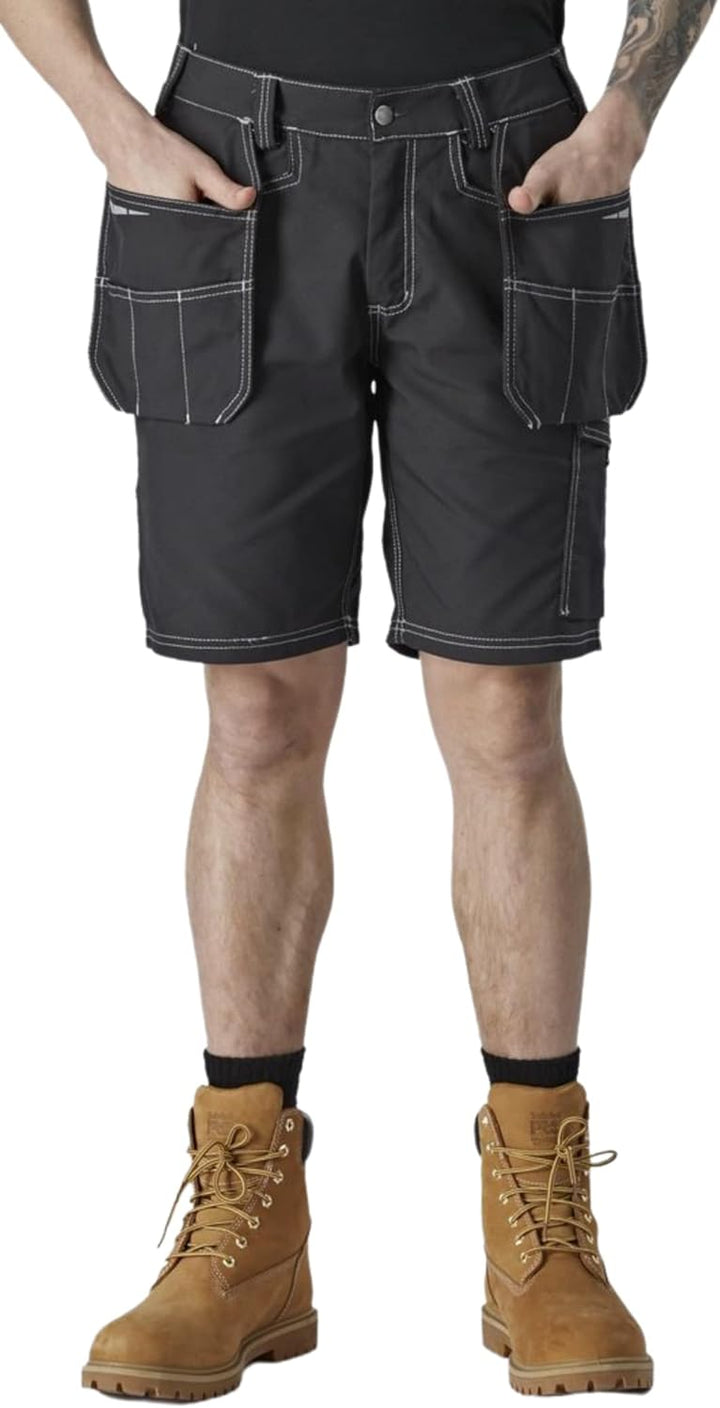 Dickies Herren Eisenhower Extreme Arbeits-Shorts 30W Schwarz, 30W Schwarz
