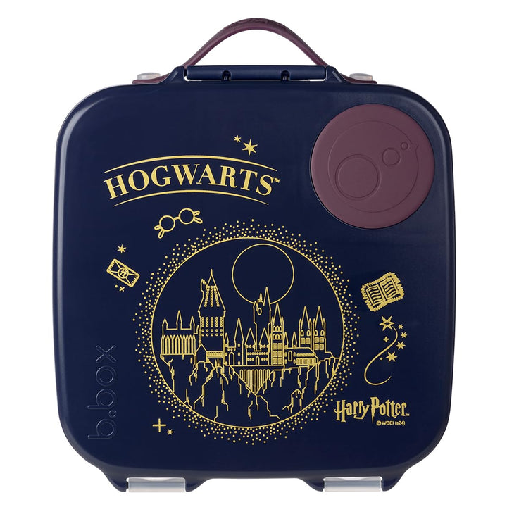 b.box Harry Potter by Brotdose Kinder mit Fächern | Jumbo Bento Box mit 4 Fächern (2 Auslaufsicher),
