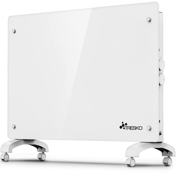 TRESKO® Glaskonvektor Elektroheizung | Glasheizung elektrisch | Konvektor Heizung Heizkörper | Elekt