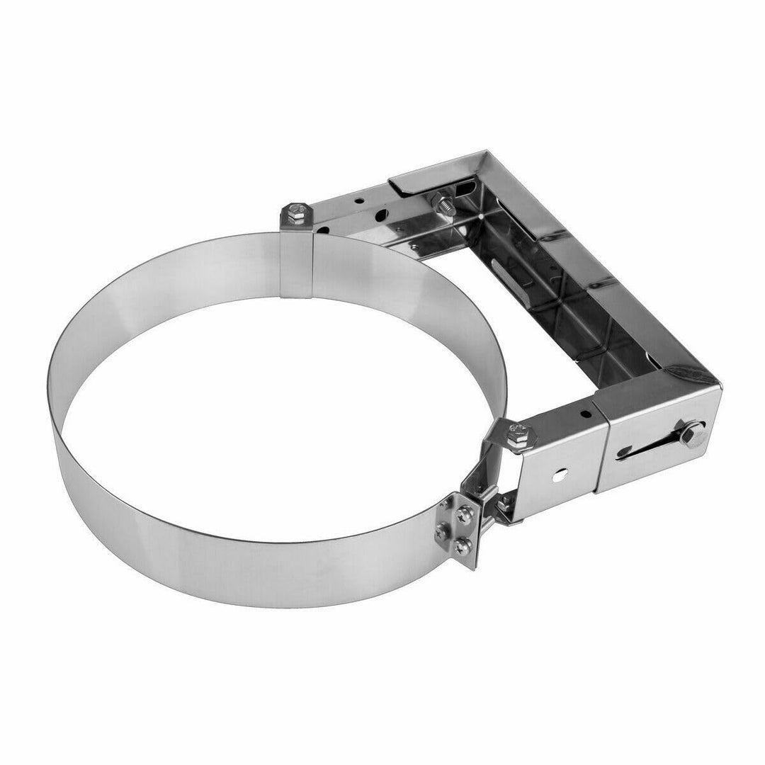 Edelstahl Kaminrohr Wandhalter Rohrhalter Halterung Ofenrohr Doppelwandiges Rohr Rauchrohr Schornste