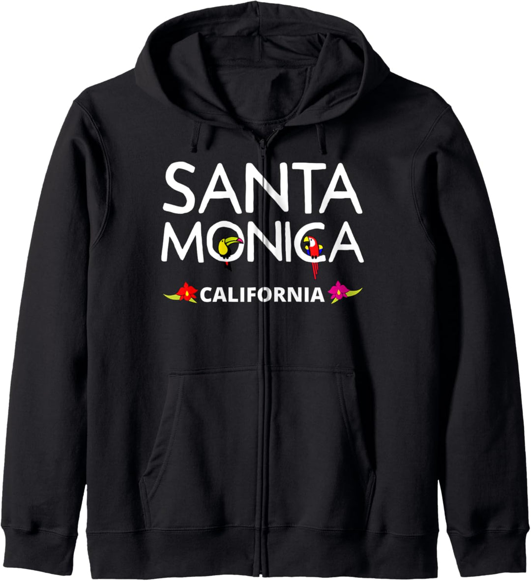 Santa Monica Kalifornien Familienurlaubskleidung Kapuzenjacke