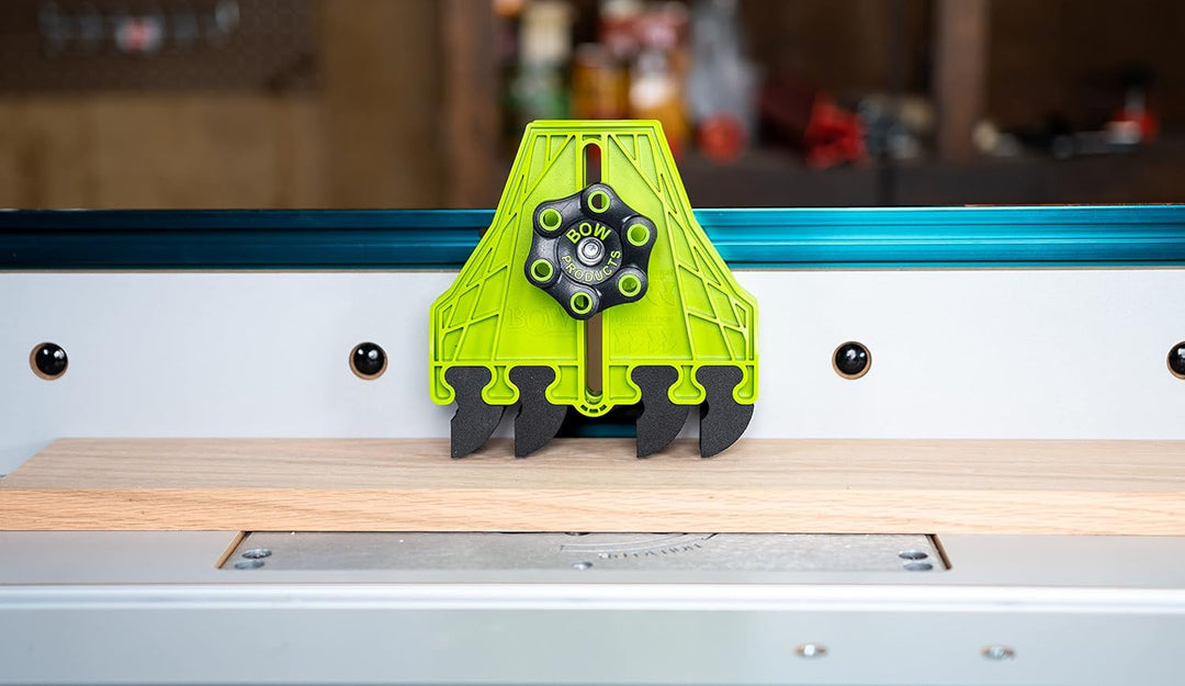 BOW Products FencePRO FP4 Featherboard – für den Einsatz auf Zäunen für Tisch-, Oberfräsen- oder Ban