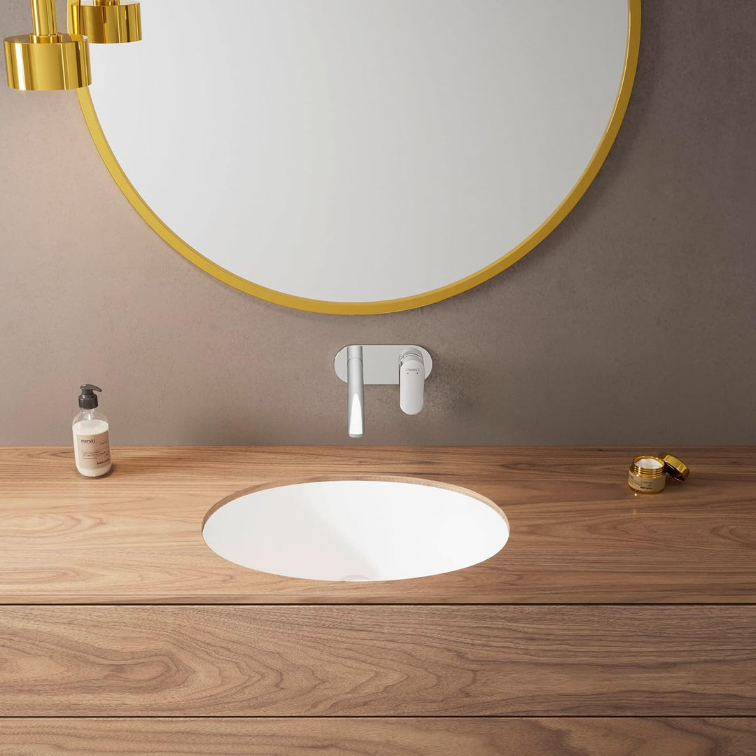 hansgrohe Waschtischarmatur Unterputz Vernis Blend, Wasserhahn Bad für Wandmontage, Badarmatur wasse