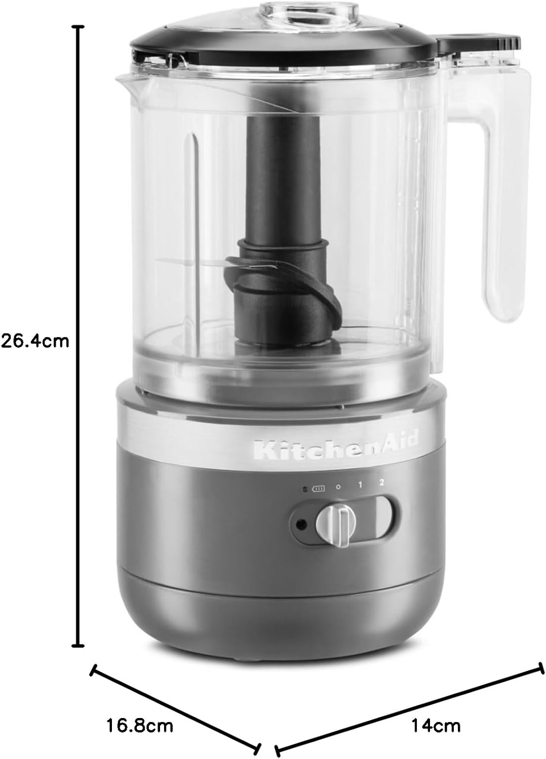 KitchenAid 5KFCB519EDG Wireless 1.19 L Küchenmaschine Charcoal Grey