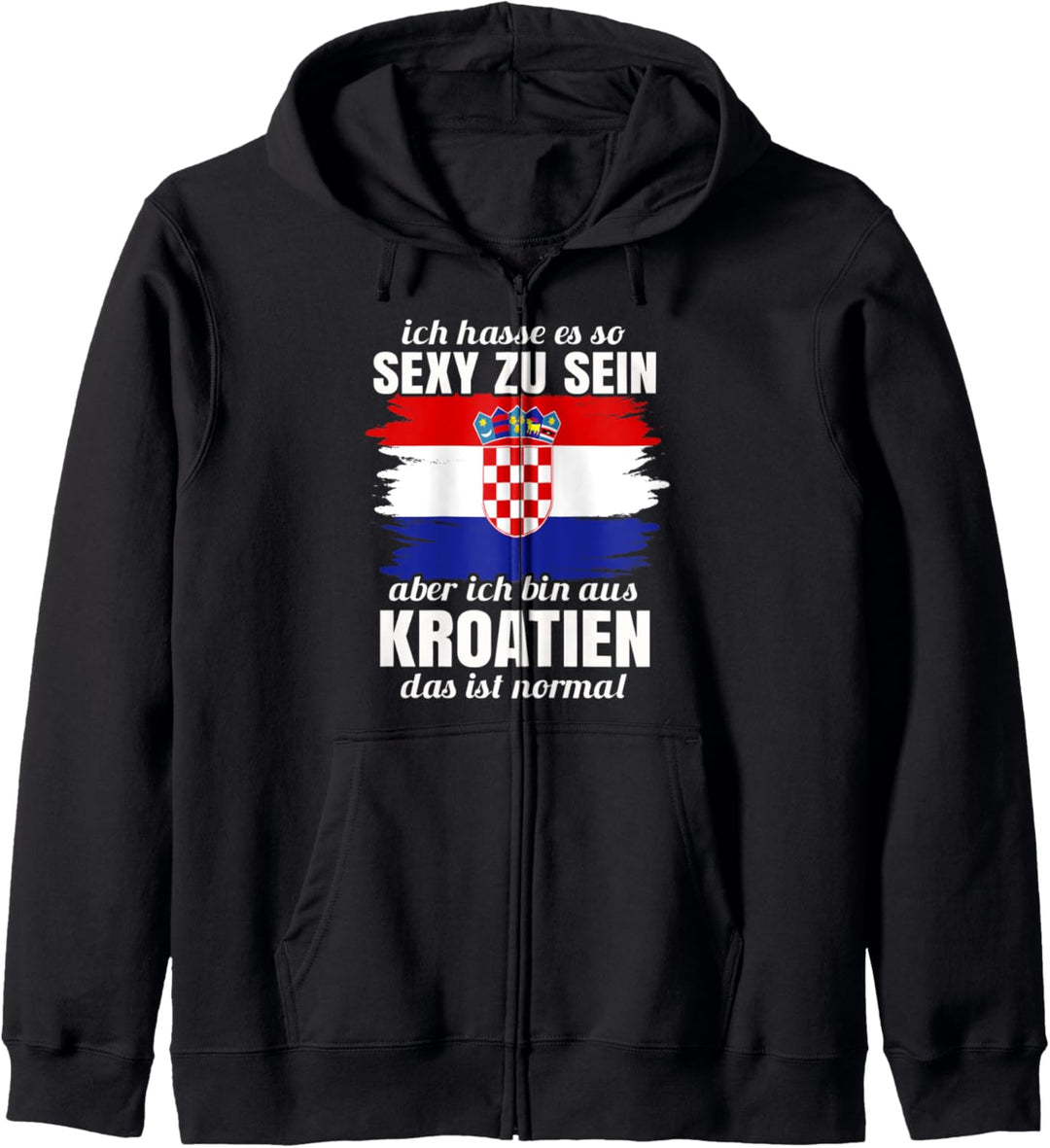 Kroatien Jugoslavija Betrugo Kroatisch Jugo Nation Trikot Kapuzenjacke