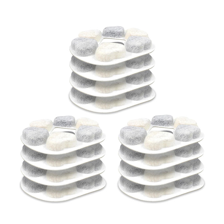 12x Katzenbrunnen Ersatzfilter – Kompatibel mit allen Pretty Paw Trinkbrunnen – Patentiert – Innovat