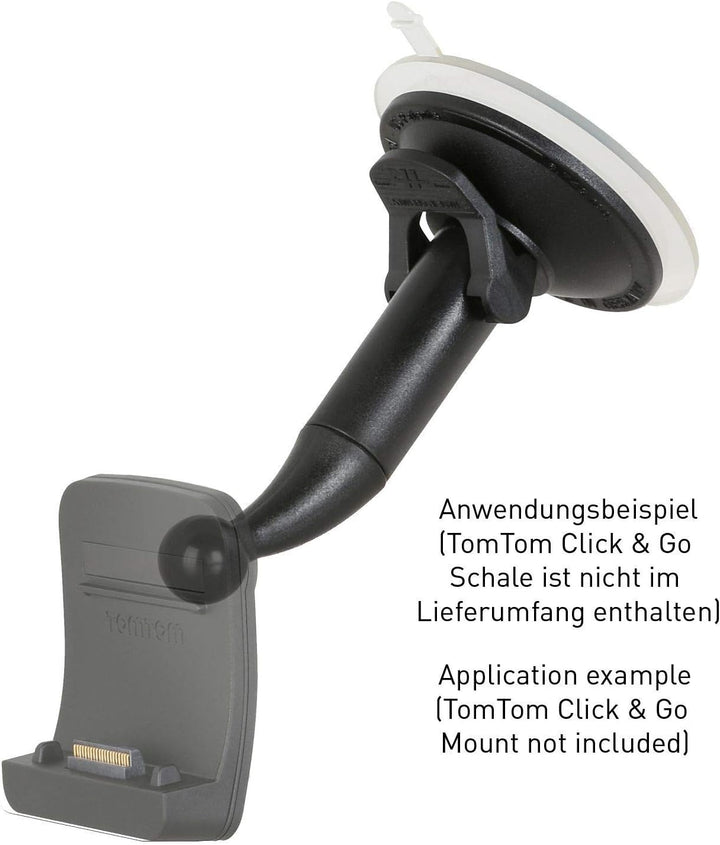 Wicked Chili KFZ Halterung kompatibel mit Tomtom Click & Go/EasyPort Autohalterung Start 40, 50, 60