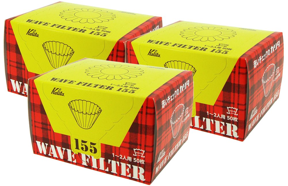 Kalita Kaffeefilter Wave Serie KWF-155