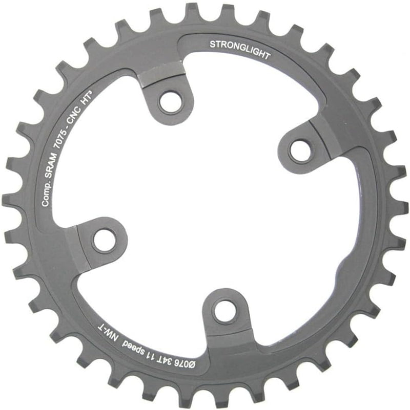 Stronglight MTB Kettenblatt, grau, 13 x 13 x 5 cm