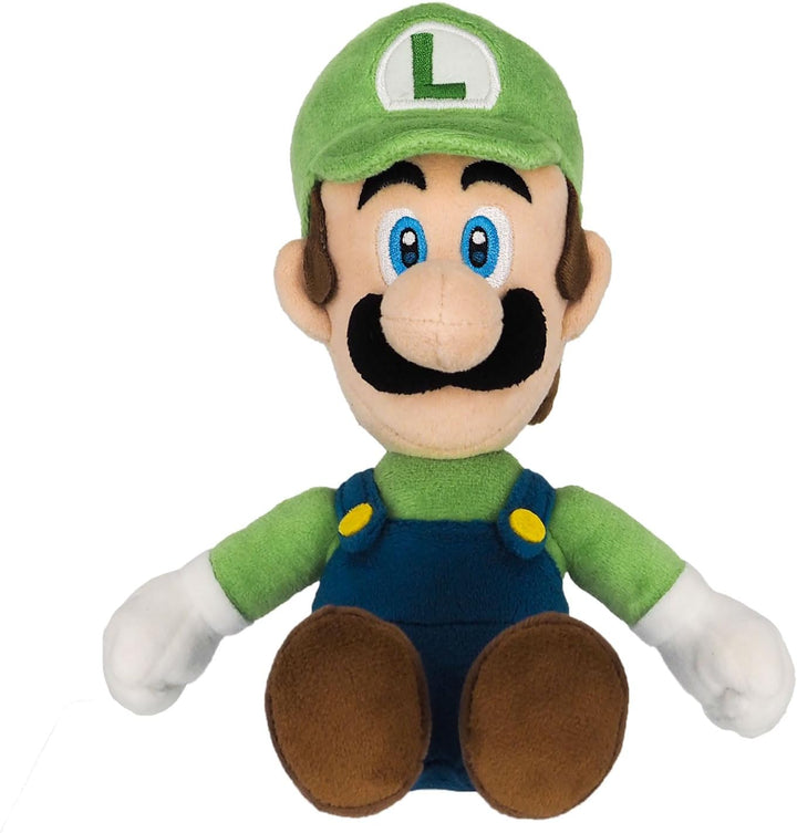 Sanei Super Mario AC02 All Star Collection Luigi Plüsch, 25,4 cm, klein