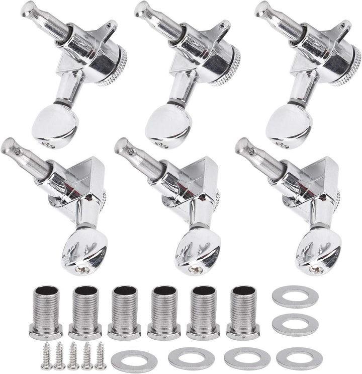 Semiclosed Saiten-Stimmwirbel,String Tuning Pegs Electric Guitar Locking Tuner Keys Guitar Accessory