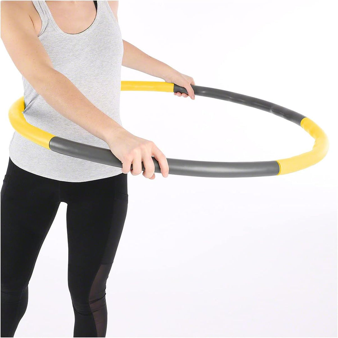 Sport-Tec Hula Hoop Reifen, ø 100 cm, 1,5 kg, inkl. Massband Power Fitnessreifen Hulahoop zur Gewich