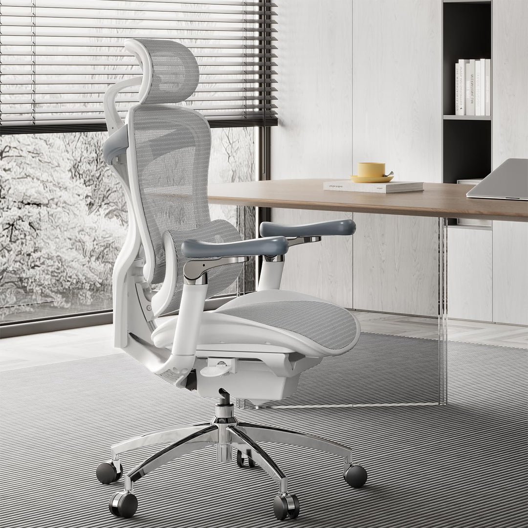 SIHOO Doro C300 Pro Ergonomischer Bürostuhl mit ultraweichen 6D-Armlehnen, dynamischer Lendenwirbels