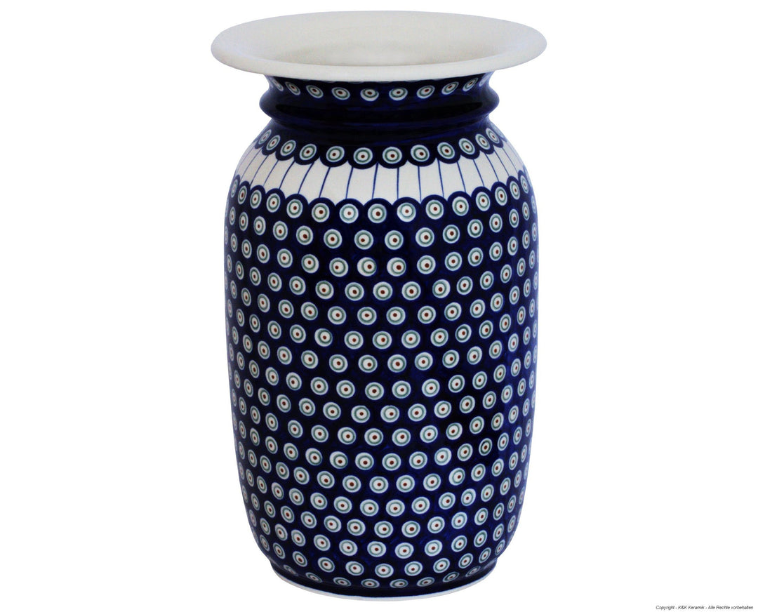 Original Bunzlauer Bodenvase Ø 23.50 cm, Höhe: 39.0 cm im Dekor 8