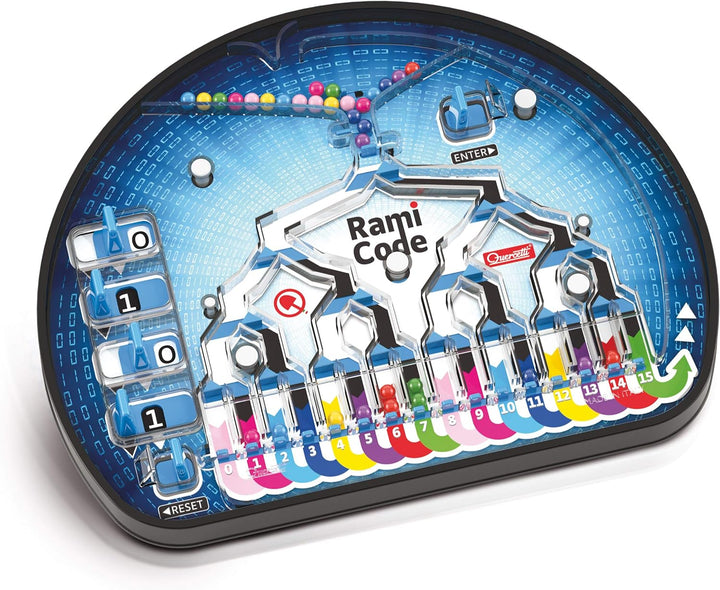 Quercetti 1015 Quercetti-1015 Rami Educational Binary Code Game-STEM Toy, Multi-Colore