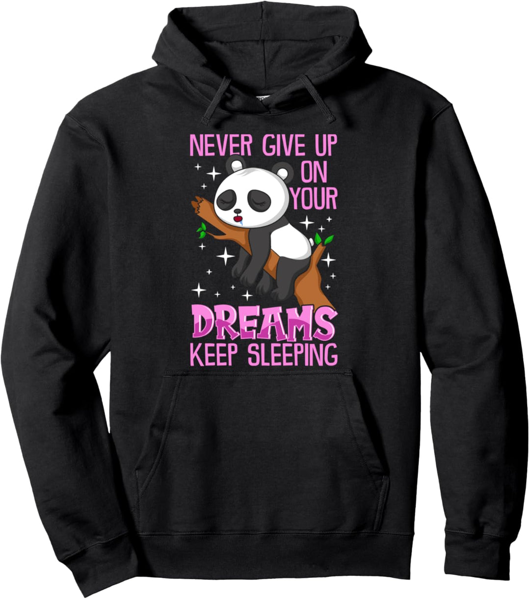 Kids Pajamas Girls Top Pajama Gift Boys Sleeping Panda Bear Pullover Hoodie