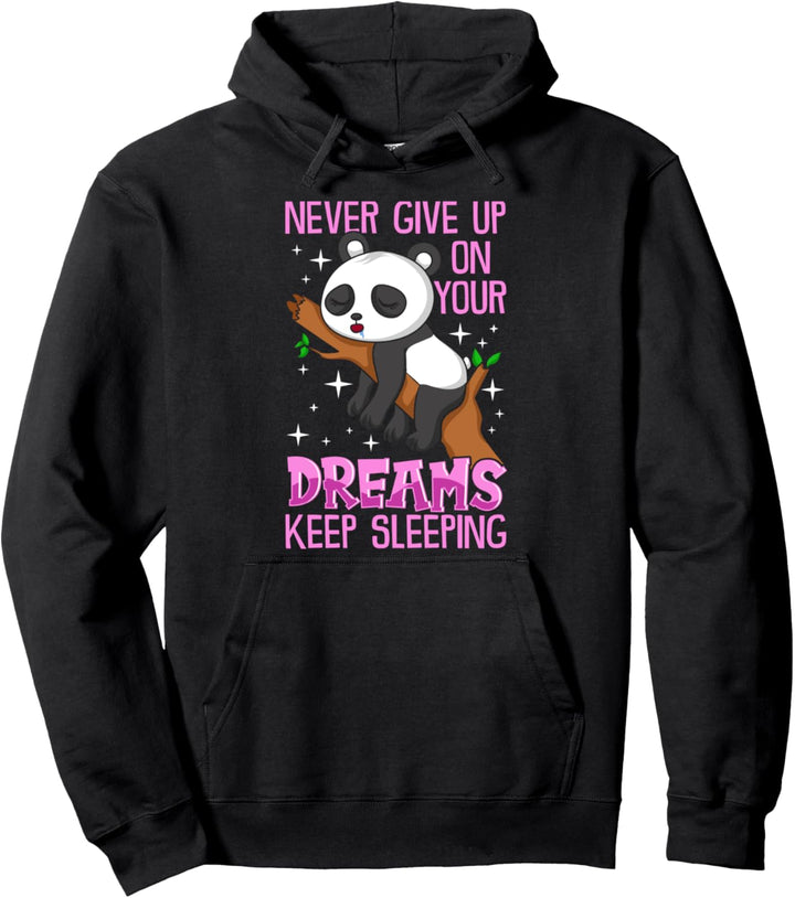 Kids Pajamas Girls Top Pajama Gift Boys Sleeping Panda Bear Pullover Hoodie