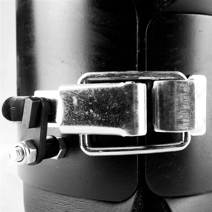 Sporttrend 24® Gravity Boots mit Sicherheitsverschluss in schwarz | Rückentrainer, Bauchtrainer,