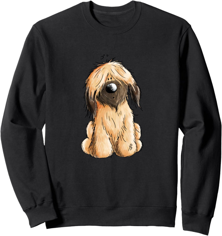 Briard Schafpudel Hundemotiv für Hunde Freunde I Fun Sweatshirt