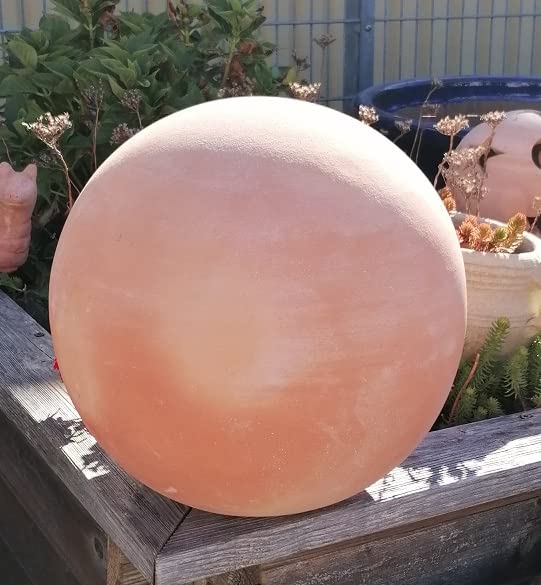 Schöne Kugel ca. 30 cm Durchmesser aus Terracotta Terrakotta Deko Garten