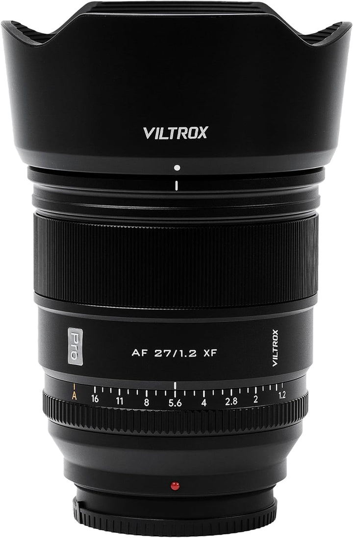 VILTROX 27mm F1.2 Pro Level XF Fuji Autofokus Objektiv f/1.2 Grosse Blende APS-C Objektiv Kompatibel