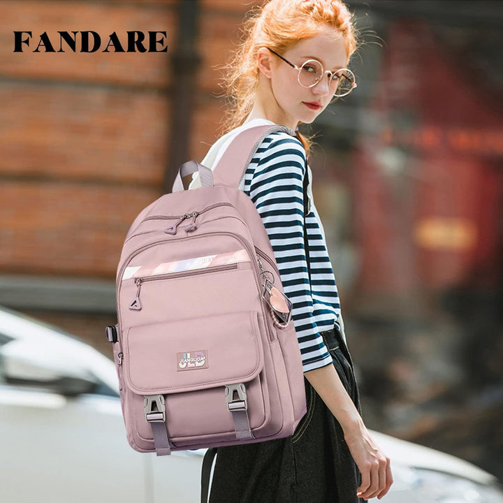 FANDARE Kinderrucksack Schulranzen Schultaschen Jungen Mädchen Schulrucksack Kinder Schultasche für