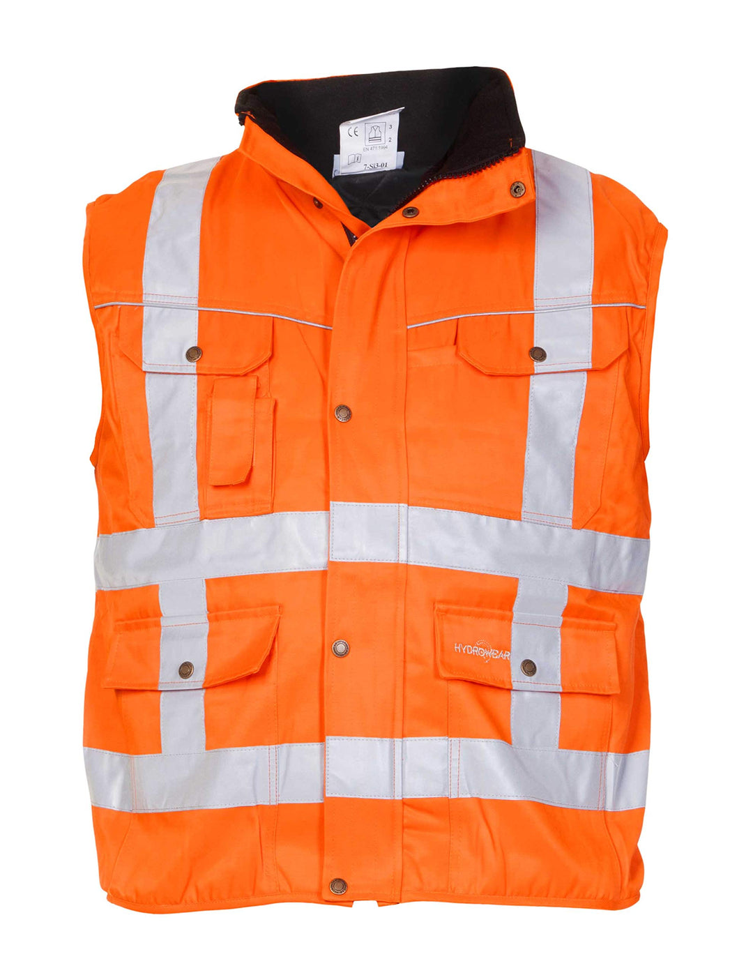 EN 471-RWS Bodywarmer, orange XL Neonorange, XL Neonorange