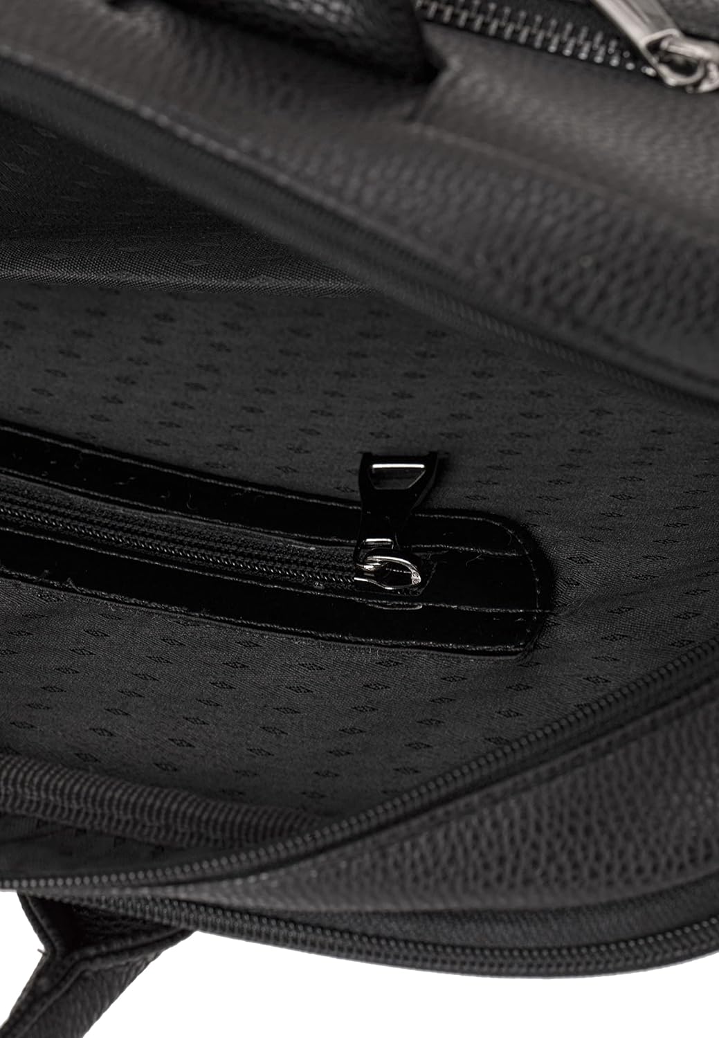 Redbridge Herren Schultertasche Messenger Bag Umhängetasche Kunstleder Schwarz, Schwarz