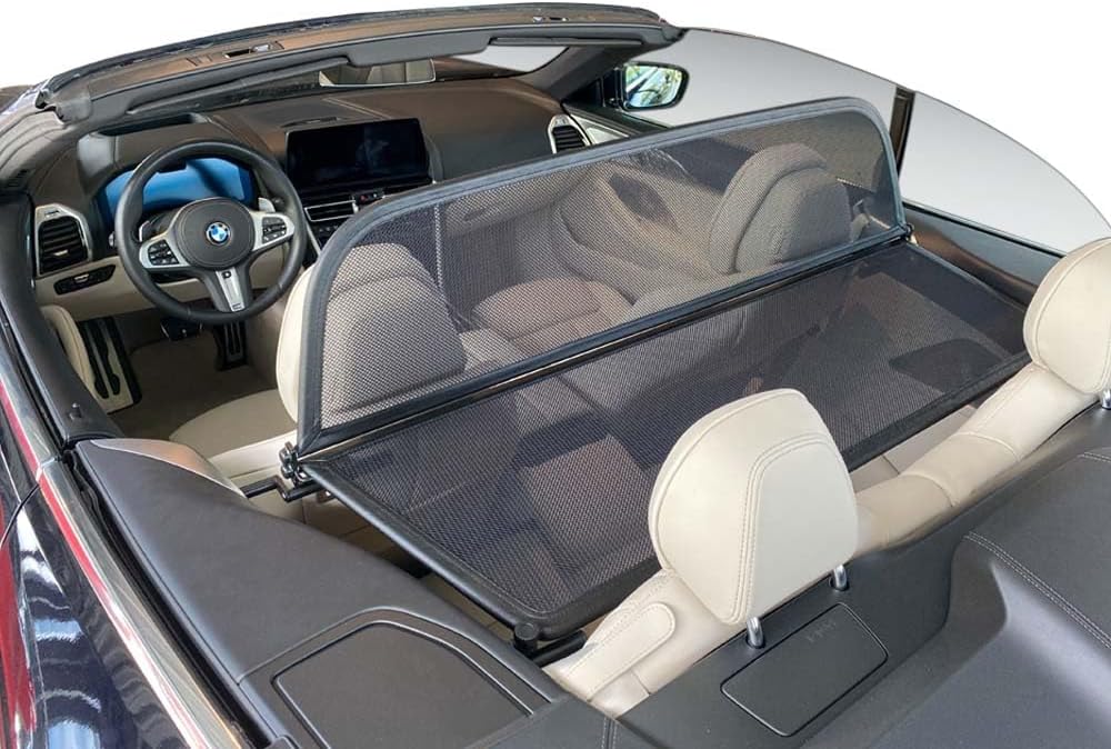 Aperta Windschott passend für BMW 8er Reihe G14 100% Passgenau OEM Qualität Schwarz Windstop Windabw