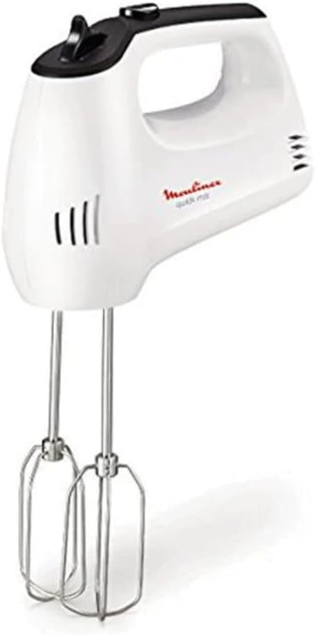 Moulinex hm3101 SBATTITORE Quick Mix Elektro mit Schneebesen und Haken impastatori 300W, 300W