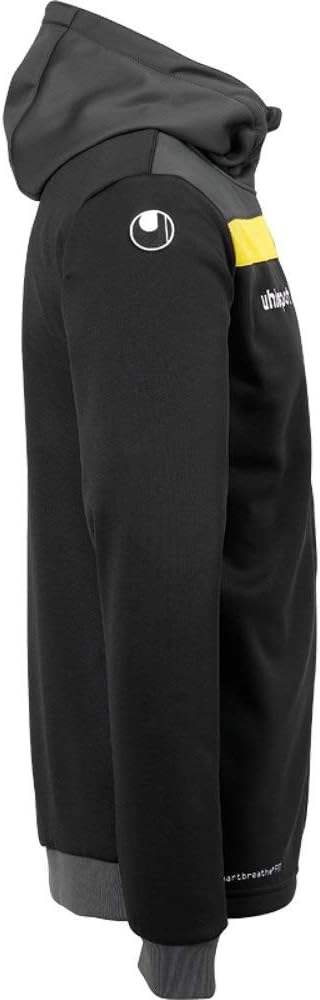 uhlsport Herren Offense 23 Multi Hood Jacke Herren Jacke S Schwarz/Anthra/Limonengel, S Schwarz/Anth