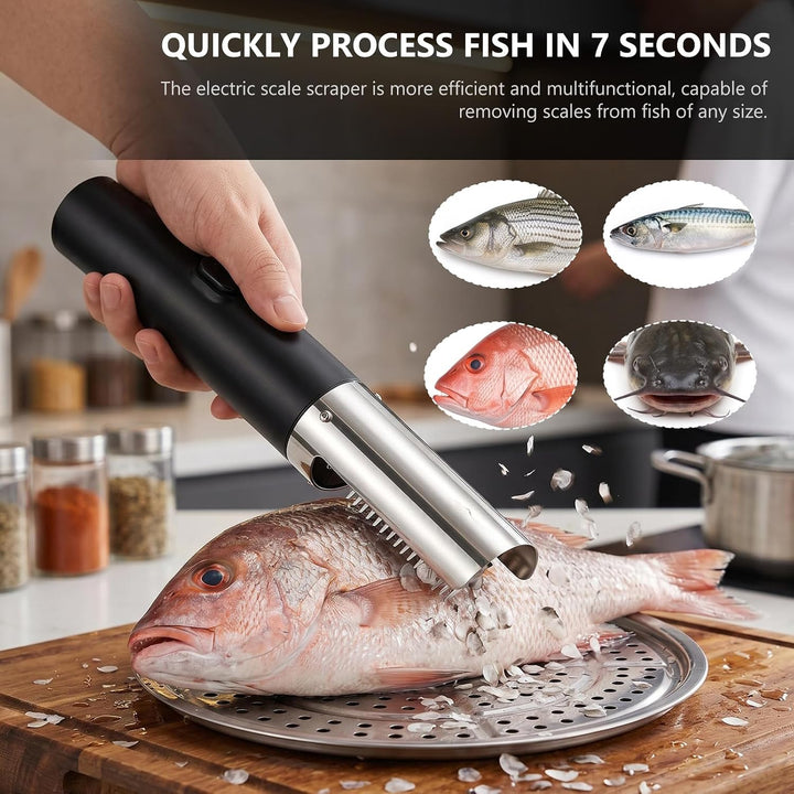 24000RPM Fischentschupper, Elektrischer Fischentschupper mit rutschfestem Griff – automatischer, was