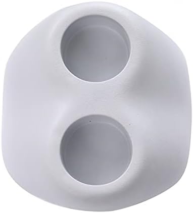 Arebos Komfort-Set 2 Nackenkissen + Getränkehalter für Whirlpool | weiss | 100% wasserdicht | ergono