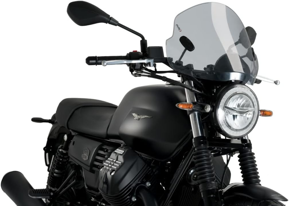 Windschild Universal Puig Trend Windschutzscheibe rauchgrau