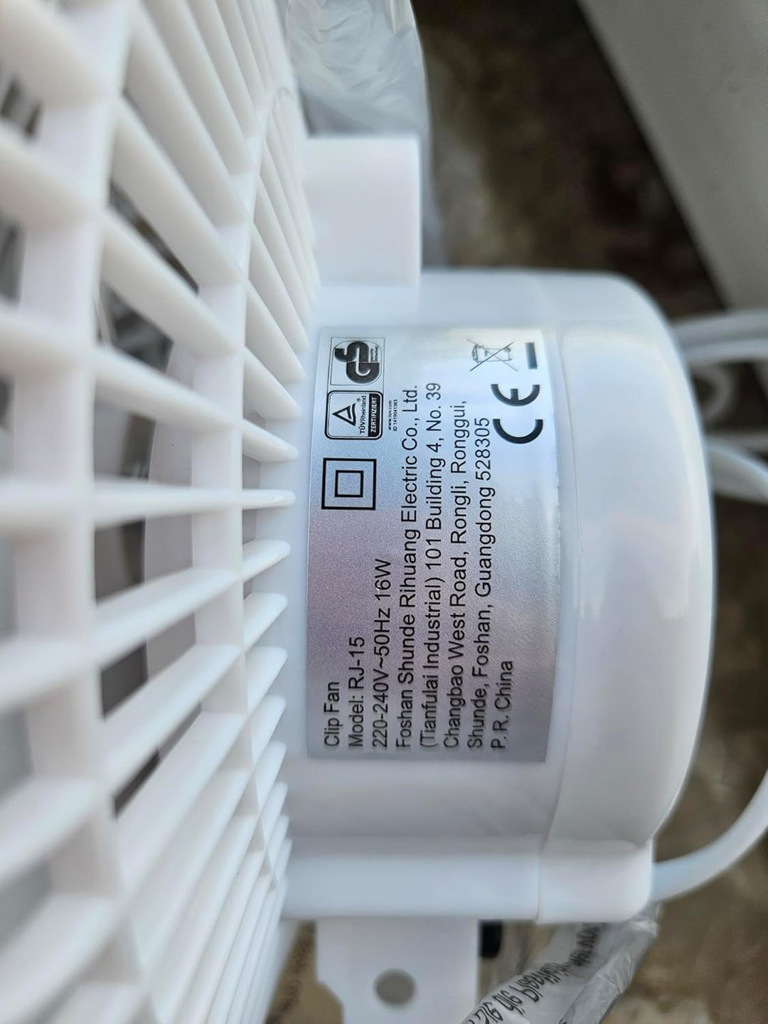 GrowPRO Mini-Ventilator mit Clip, leise, 2-Stufen regelbar, 15Watt, idealer Tischventilator im Büro,