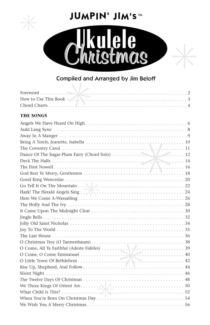 Jumpin' Jim's Ukulele Christmas: Ukulele Solo, Taschenbuch