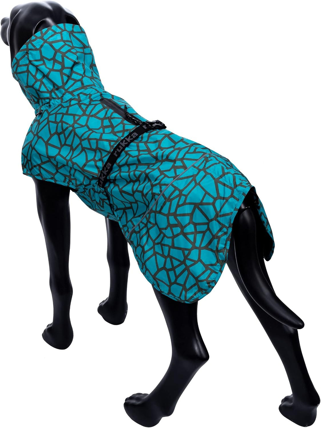 Rukka Pets HAYTON WARM Raincoat Regenmantel für Hunde Aqua 55 55 Aqua, 55 Aqua