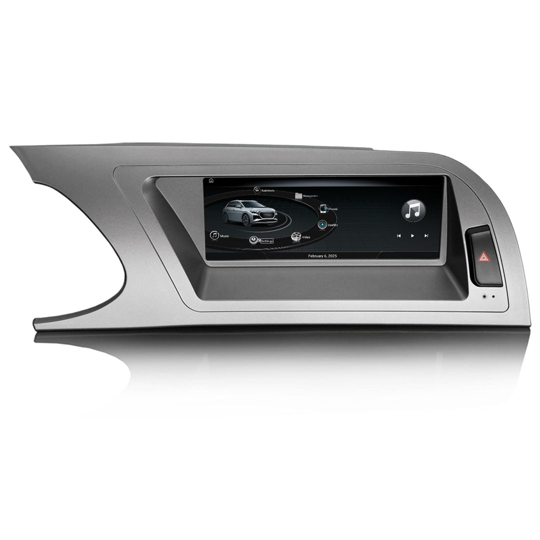 Erisin 8.8" 8-Kern 4GB+64GB Qualcomm Android 14 Autoradio für Audi A4 S4 RS4 2009-2012 Unterstützt O
