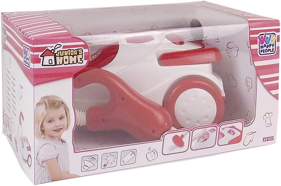 Happy People 45183 - Staubsauger Farbe, rot/weiss