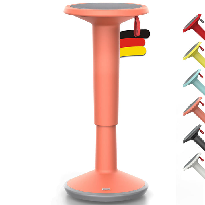 Interstuhl UPis1 Stehhocker - ergonomisch & höhenverstellbar - Hocker mit rutschhemmender Standfläch