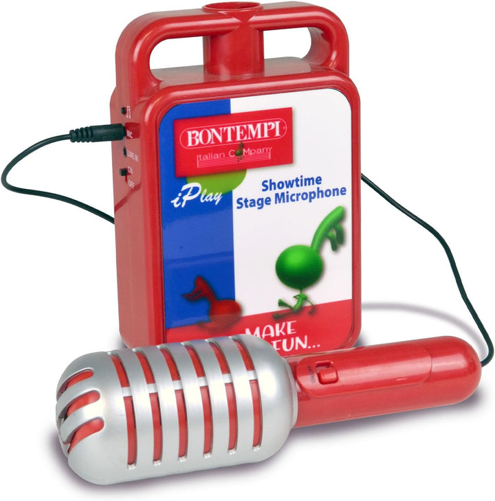 Bontempi | MP3Stage Mic - Bühnenmikrofon mit MP3-Anschluss für vielseitige Performance, Blue Star, 2