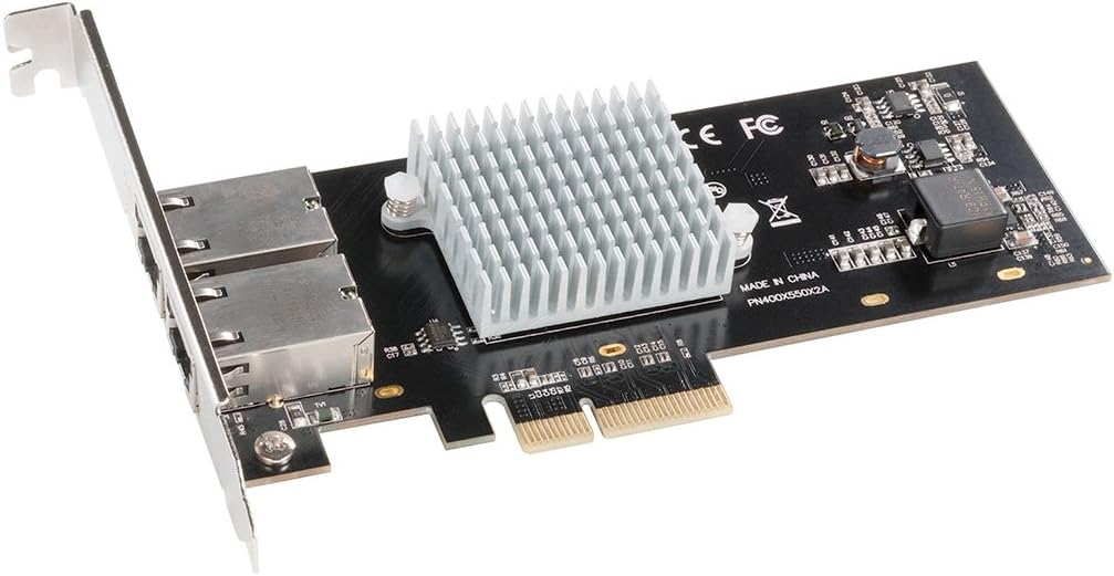 Sonnet Presto G10E-2X-E3 Optimiert für Thunderbolt Netzwerkkarte Silber