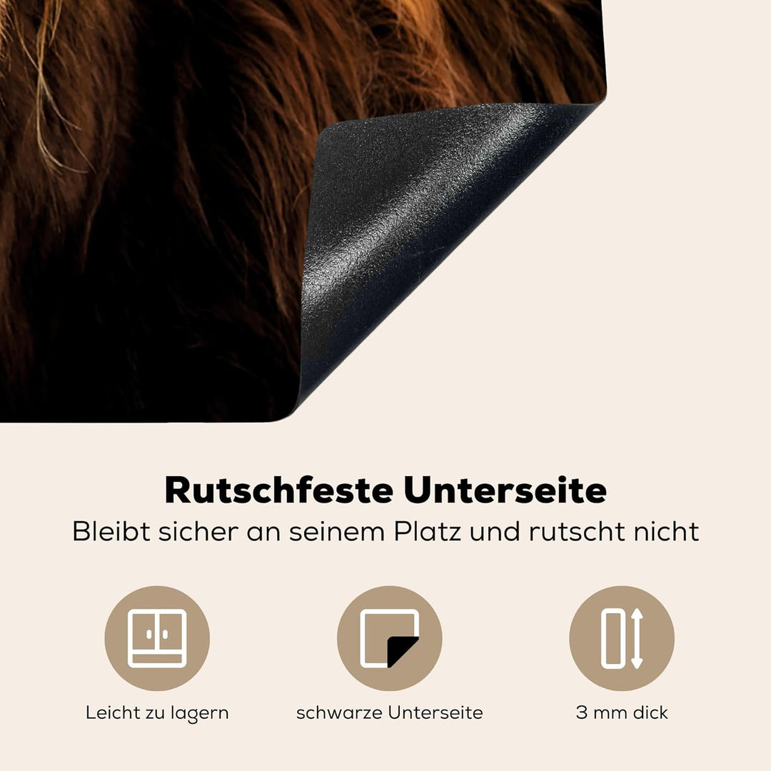 Herdabdeckplatte Einteilig Herdabdeckung Abdeckplatte für Ceranfeld Abdeckung Induktionskochfeld Auf