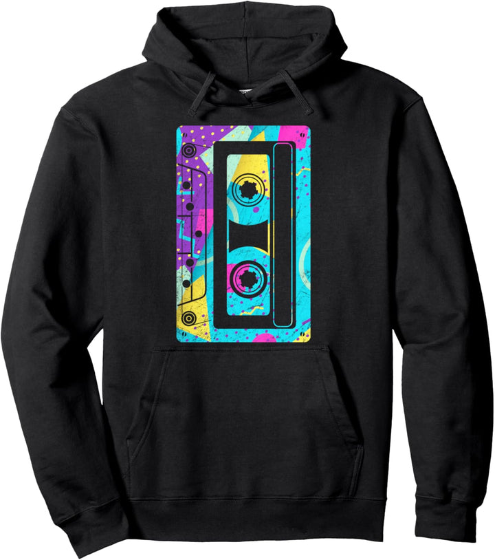 Totally Rad Kassettenband 1980er Jahre Vintage Achtziger Pullover Hoodie