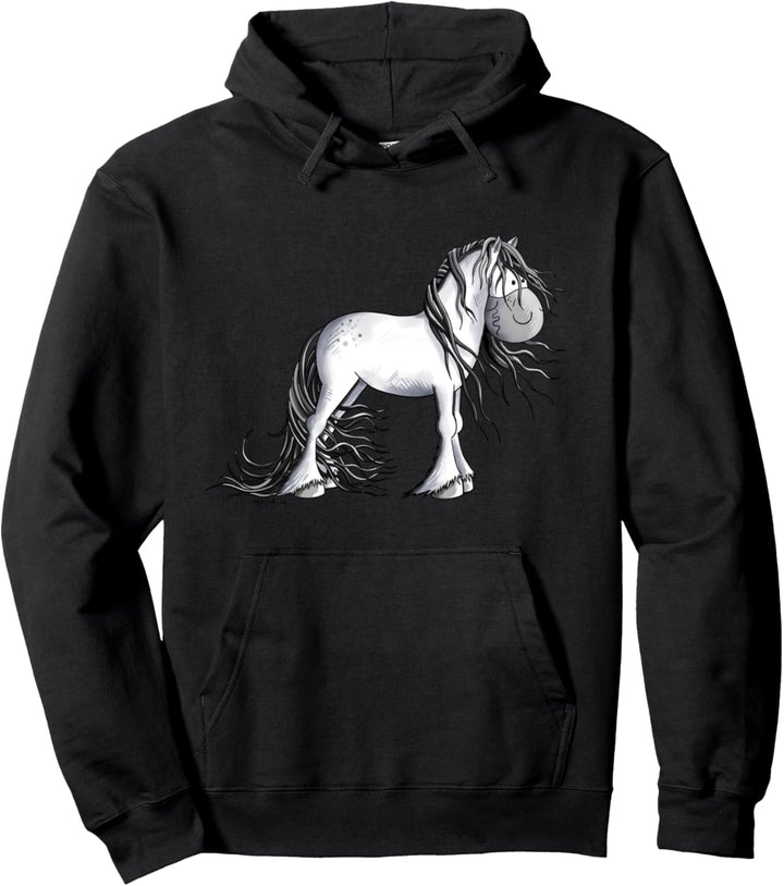 Andalusier Comic Pferd I Pferdedruck Pferdemotiv PRE Pullover Hoodie