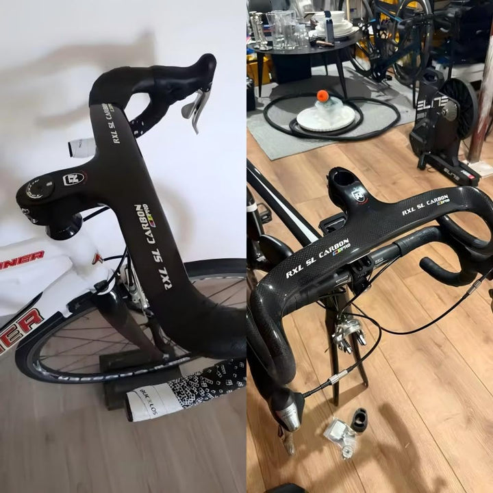 RXL SL rennrad areo lenker carbon mit vorbau integrierte carbon lenker fur rennrader 28.6mm lenkervo