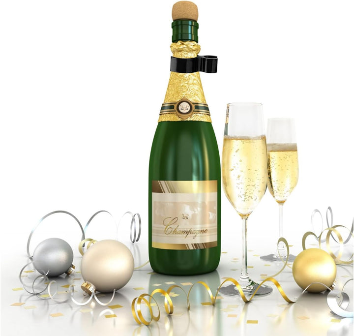 Cabilock 100 STK Champagnerhalter Flasche Einzel Für Kuchen Weinclip Kerzenhalter Sicherheitsclips F